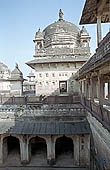 Orchha - the Jahangir Mahal Palace 